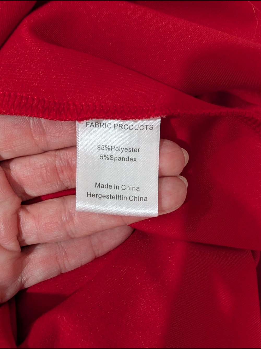Elegant Red Halter Evening Gown - Size XXL - Picture 12 of 13